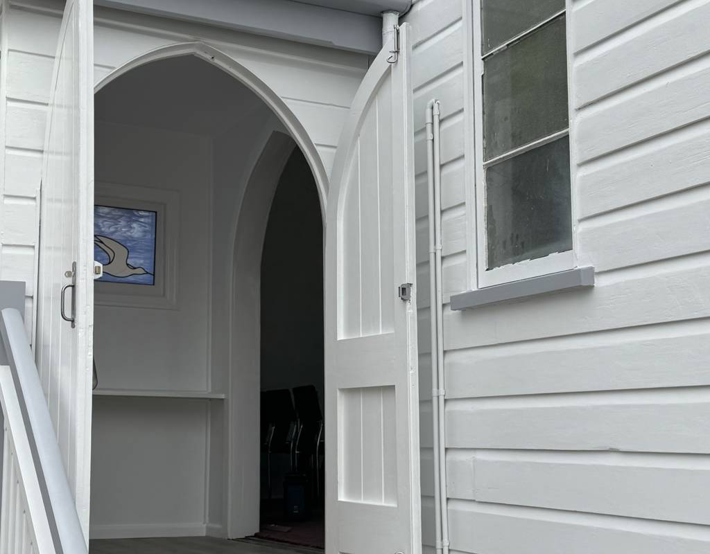 After restoration of the church in Zillmere.