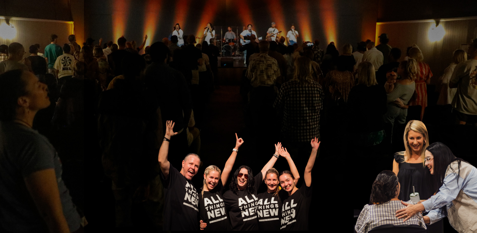 Worshipping at Majestic Church